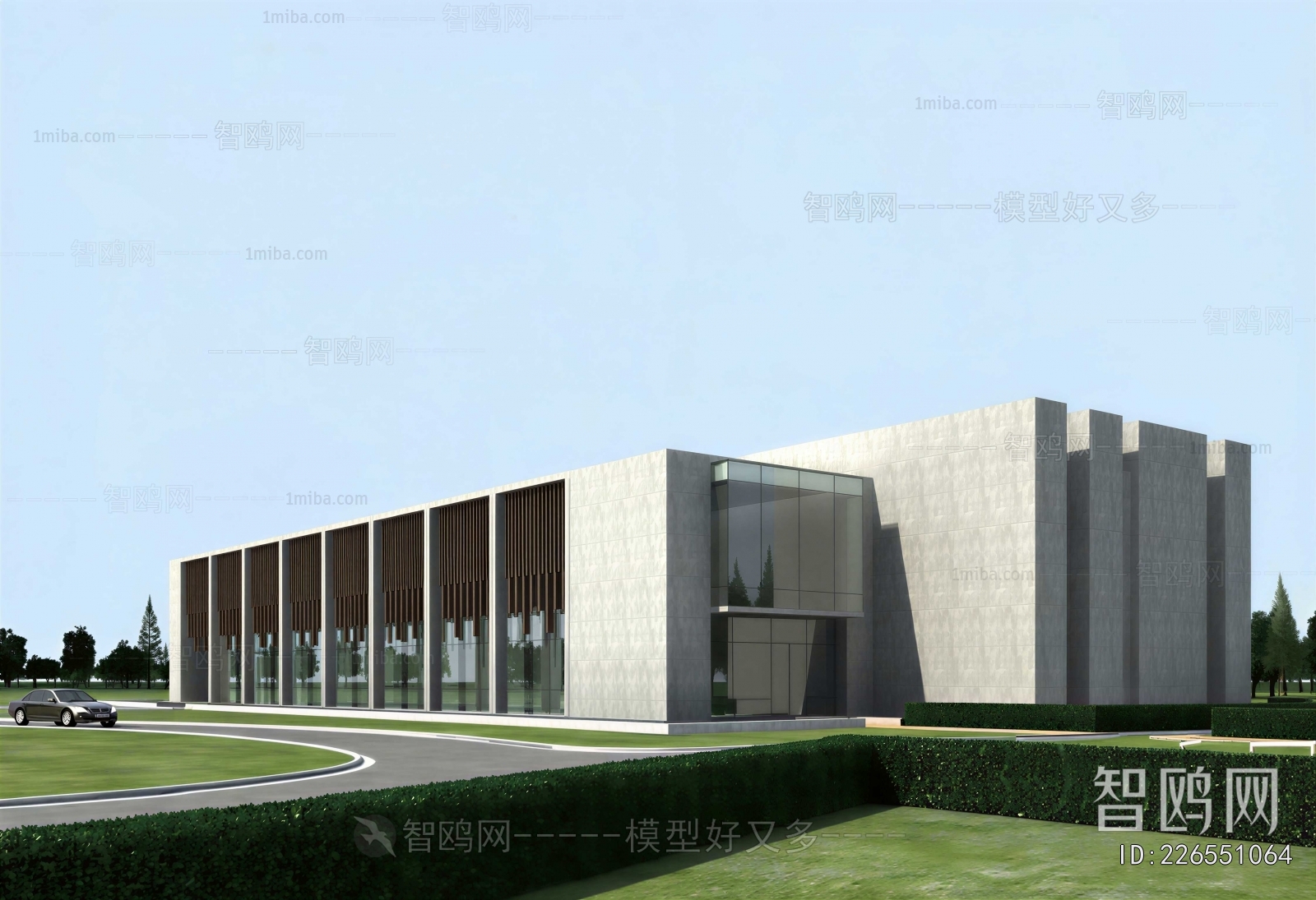 Modern Building Appearance