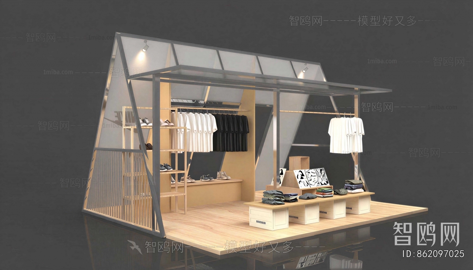 Industrial Style Clothing Store