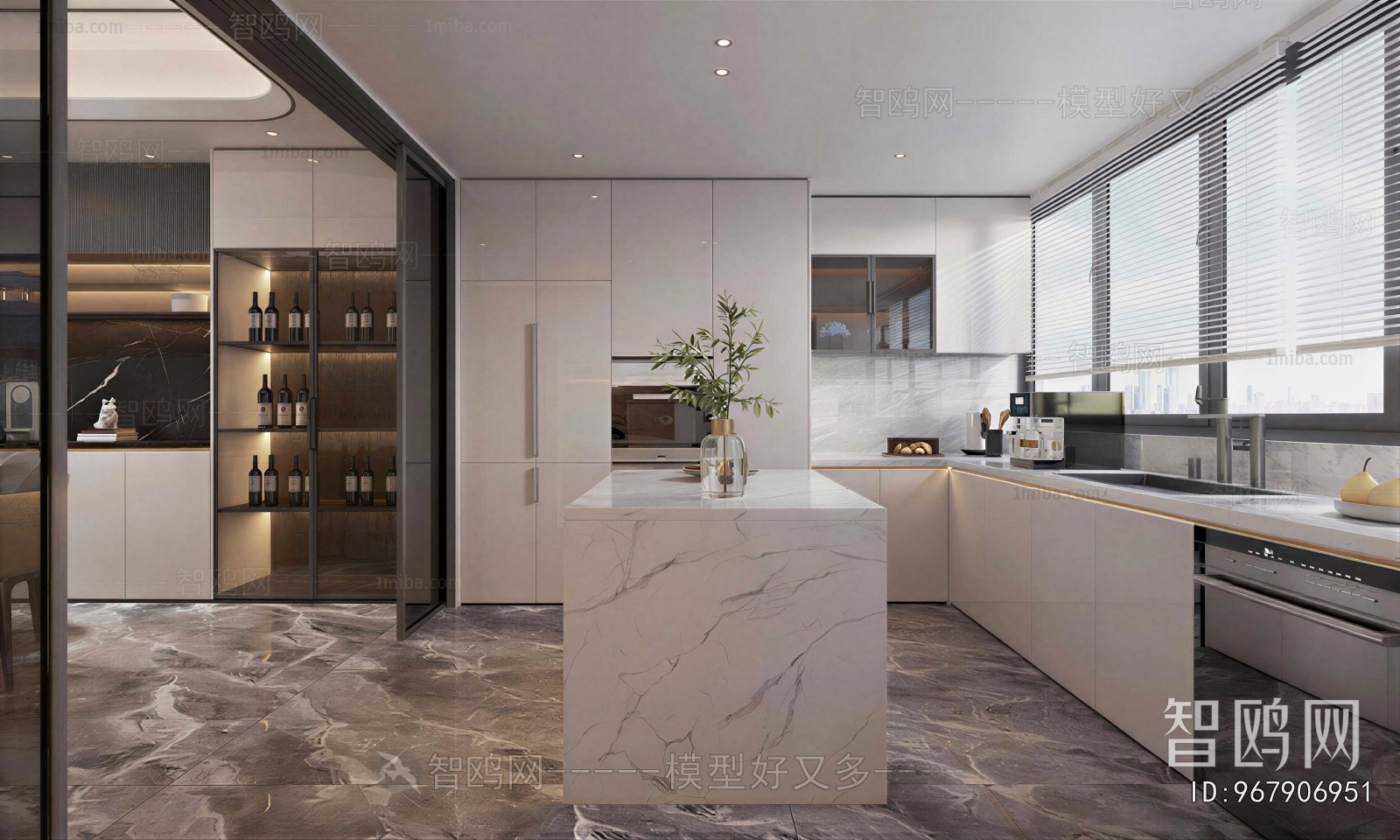 Modern The Kitchen