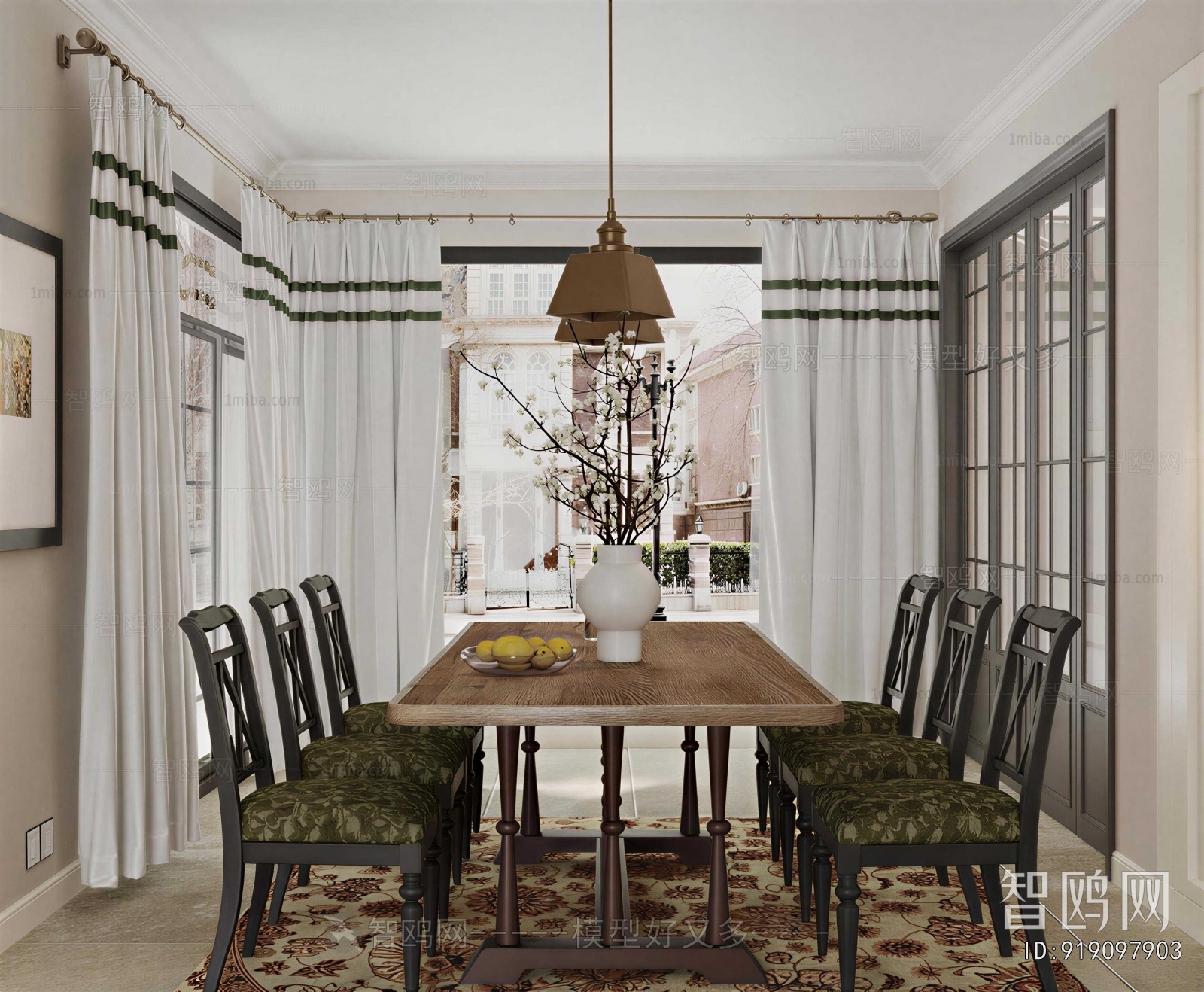 American Style Dining Room