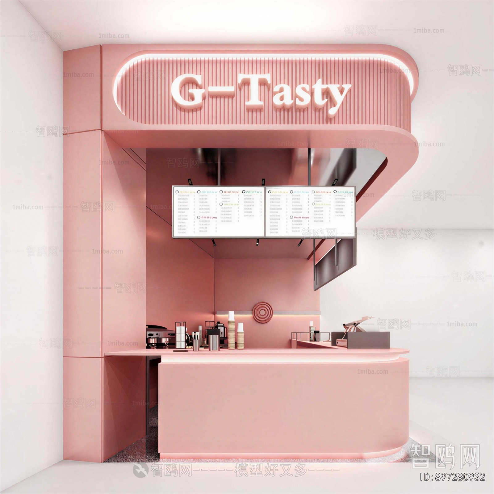 Modern Milk Tea Shop