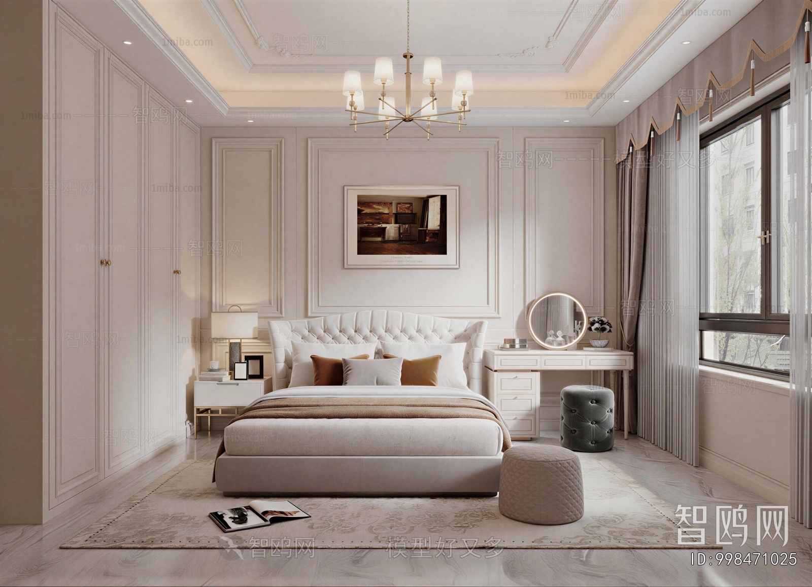 French Style Bedroom