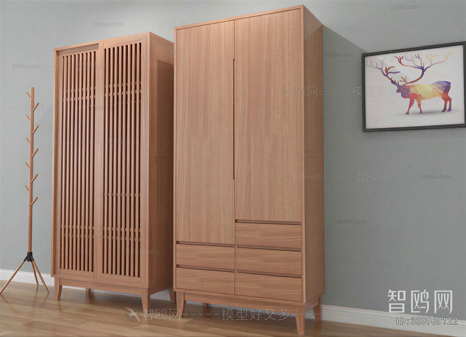 New Chinese Style The Wardrobe
