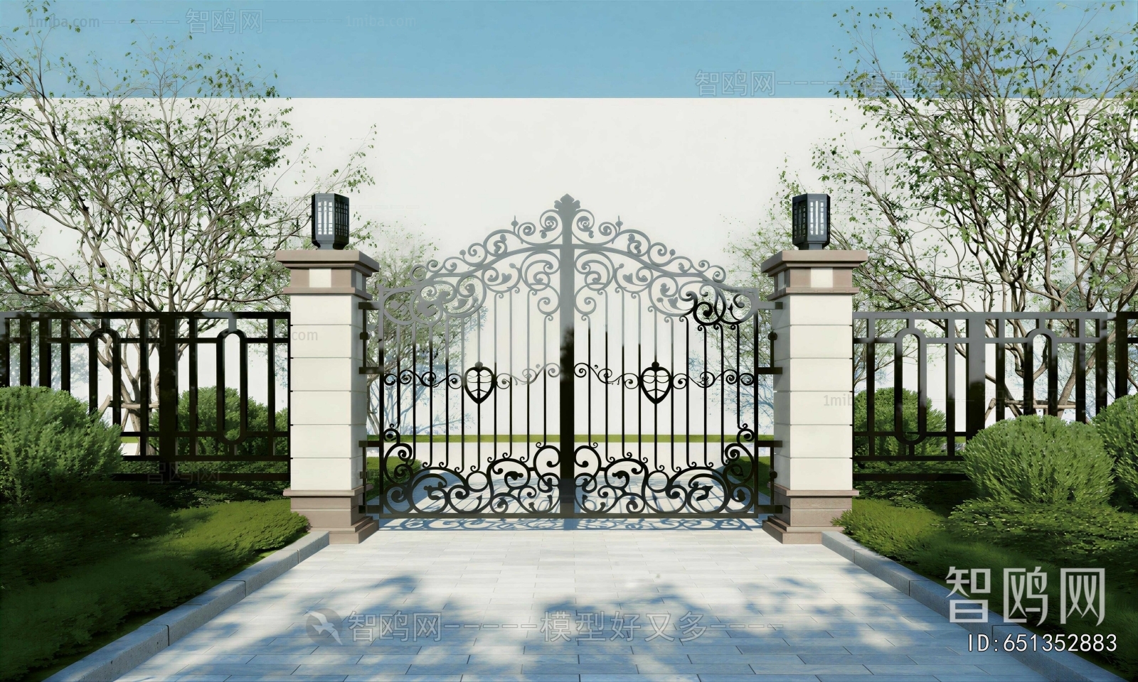 Simple European Style Gate