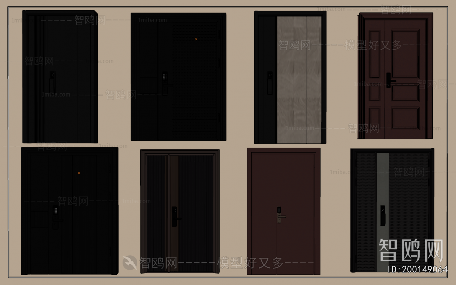 Modern Entrance Door