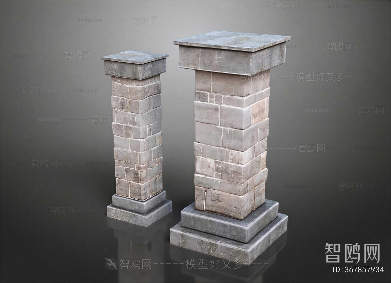 European Style Roman Pillar
