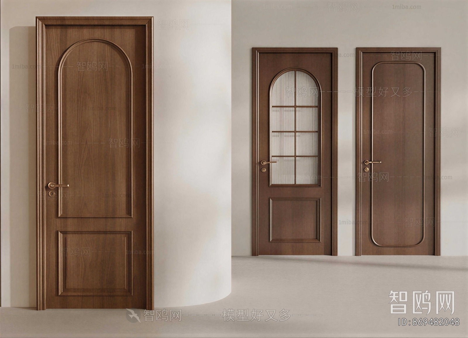 French Style Single Door