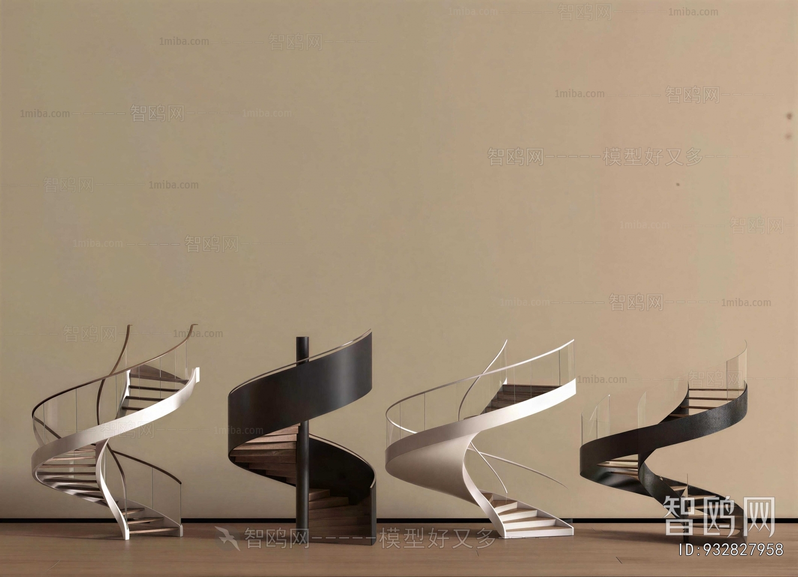 Modern Rotating Staircase
