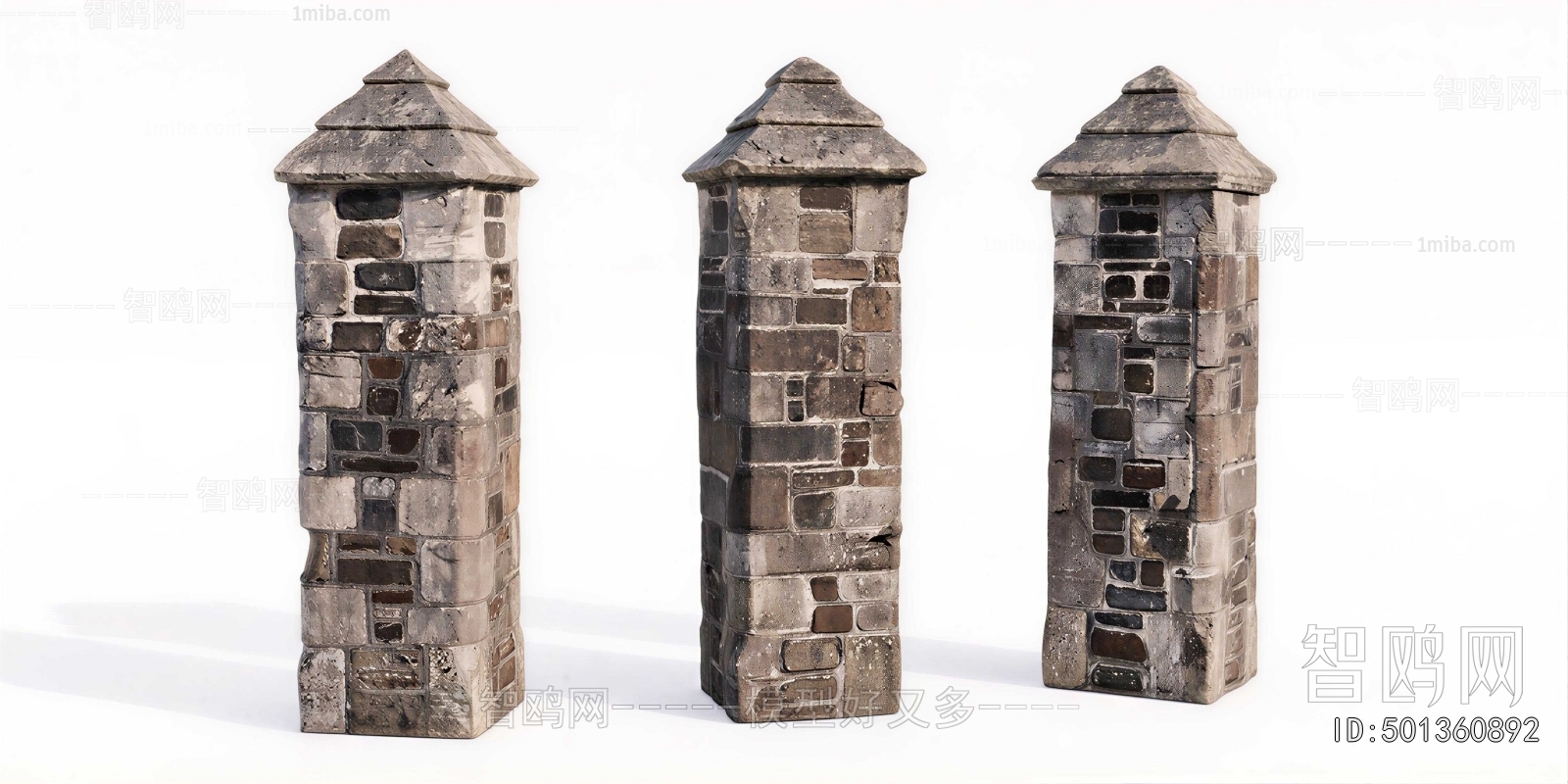Chinese Style Building Component