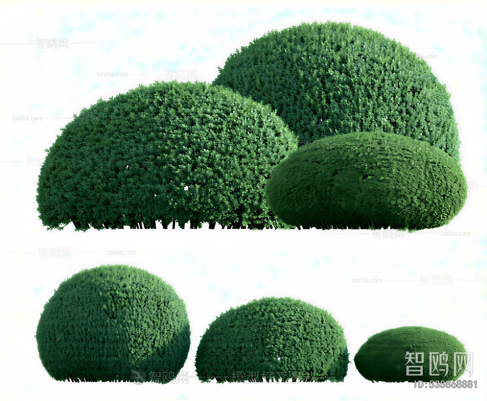 Modern Shrubbery