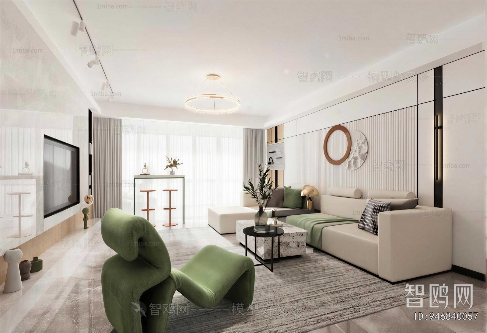 Modern A Living Room