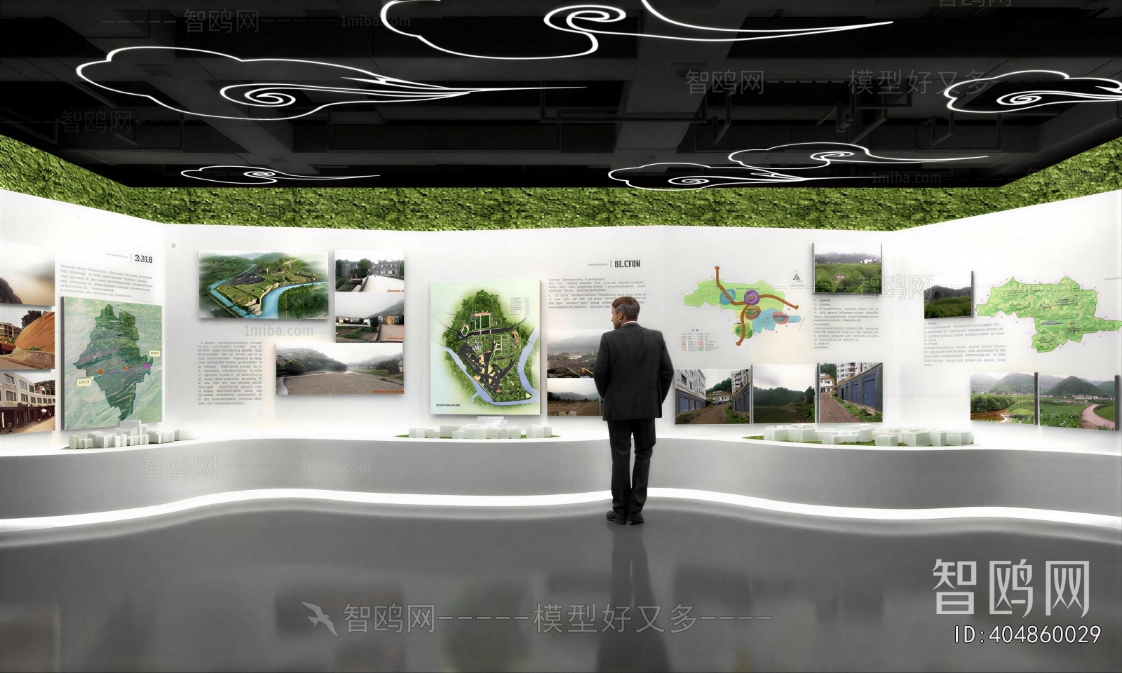 New Chinese Style Exhibition Hall