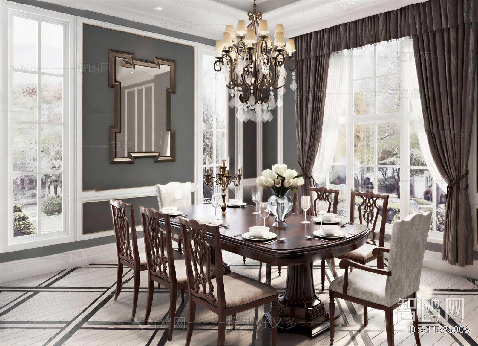 American Style Dining Room