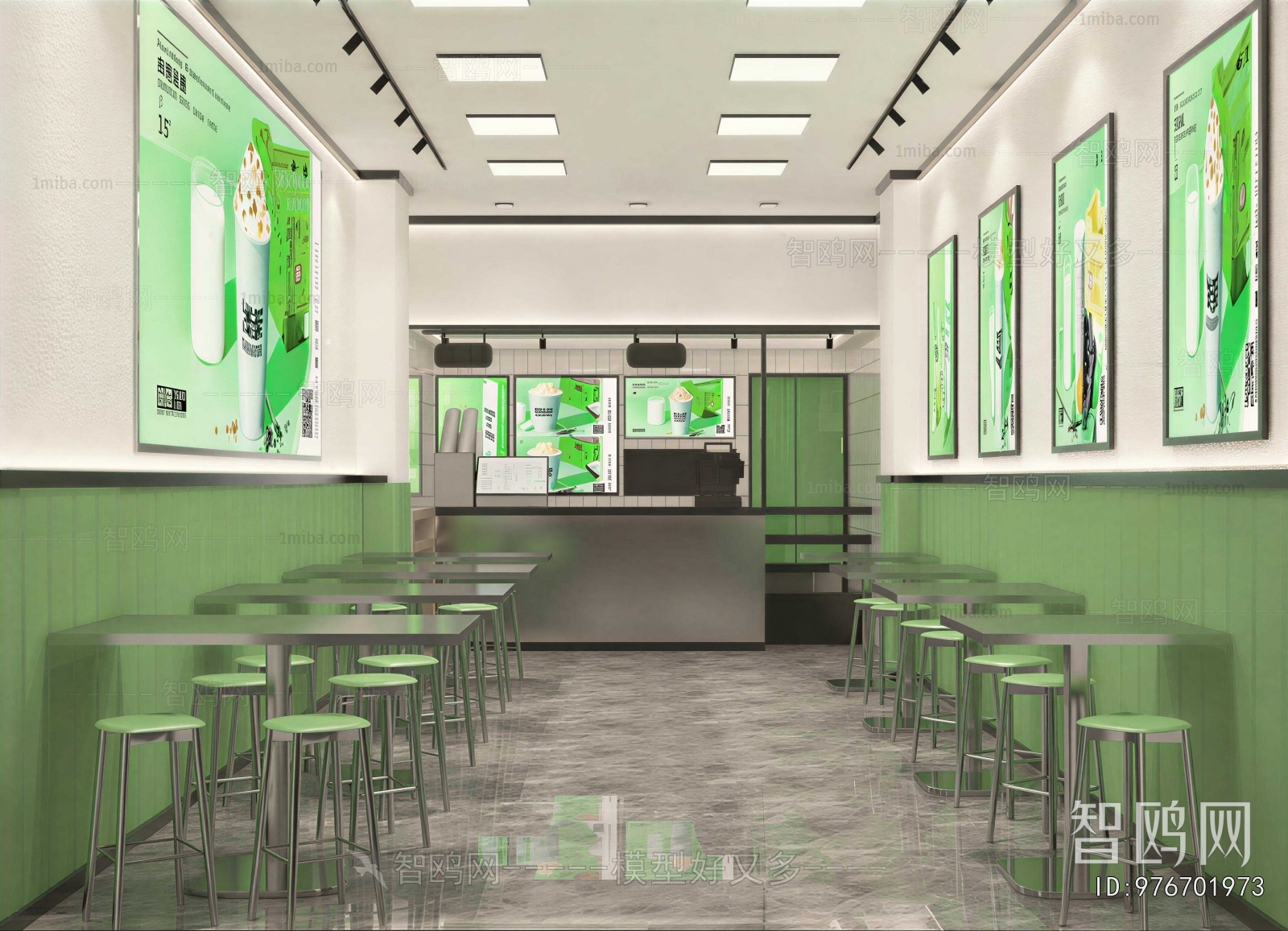 Modern Milk Tea Shop