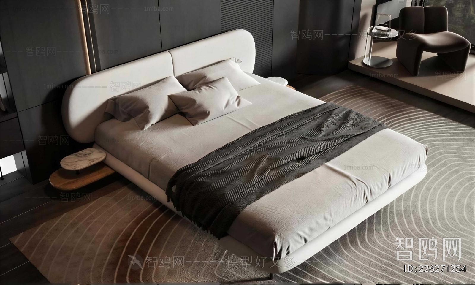 Modern Double Bed