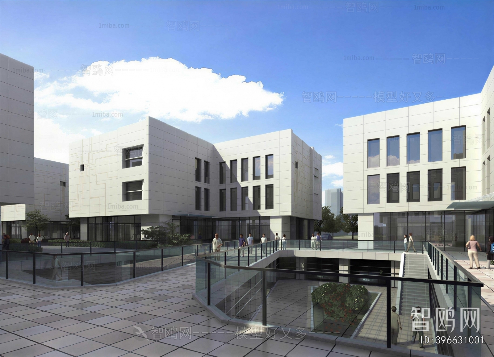 Modern Appearance Of Commercial Building