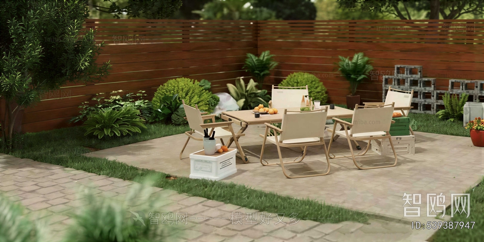 Modern Courtyard/landscape