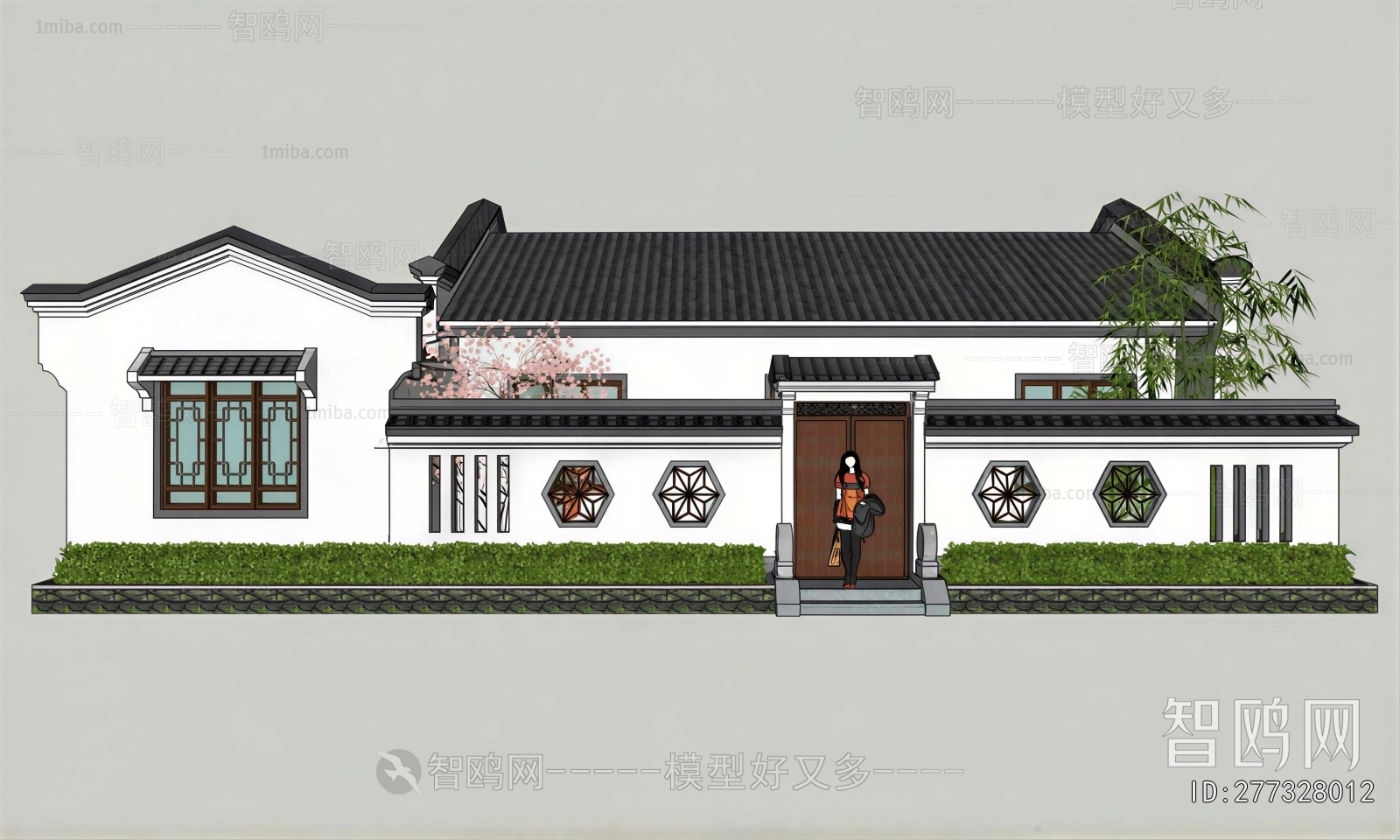 Chinese Style Residential Building