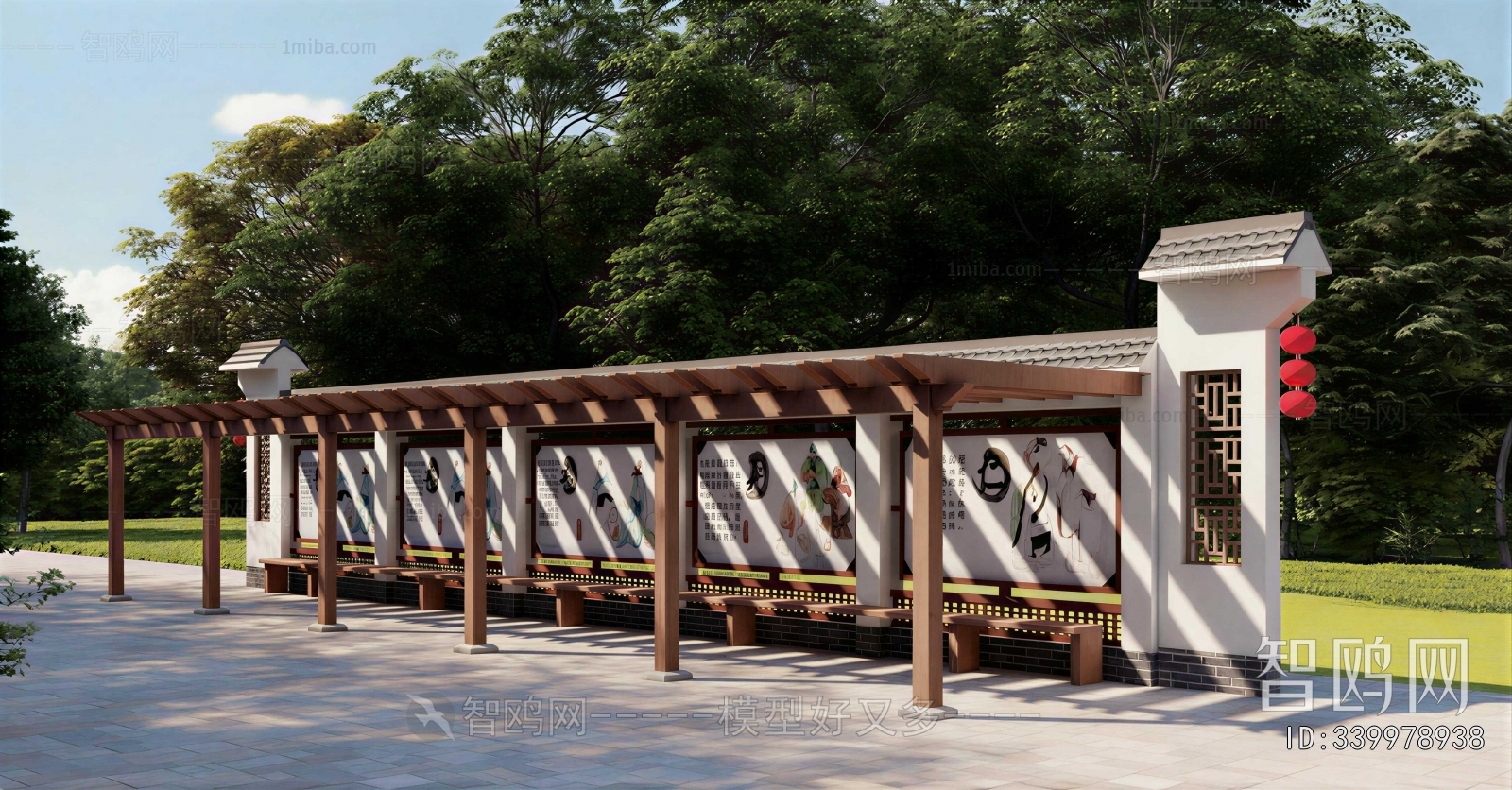 New Chinese Style Gallery Frame