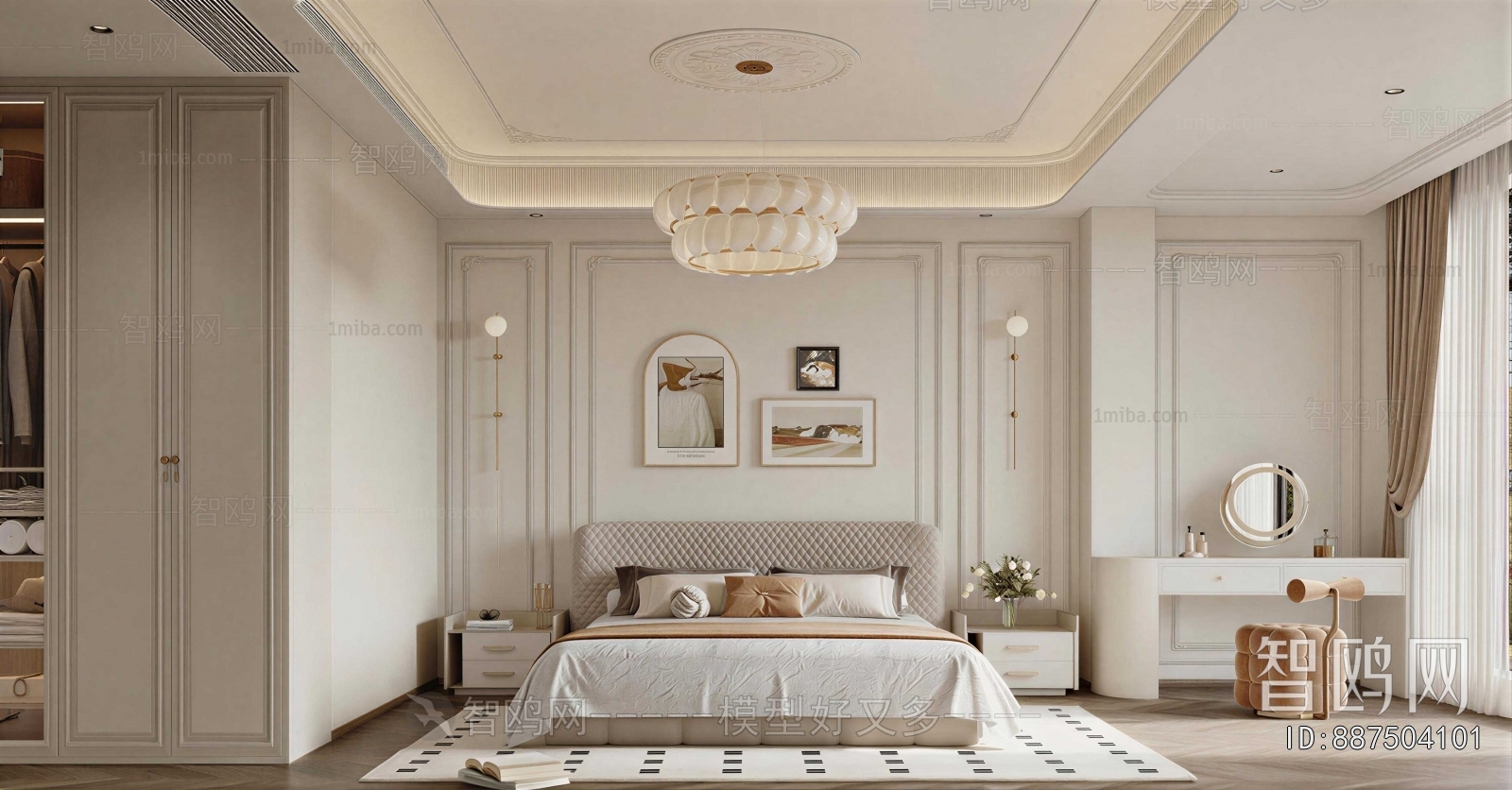 French Style Bedroom