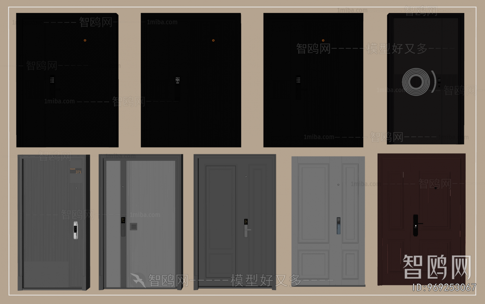 Modern Entrance Door