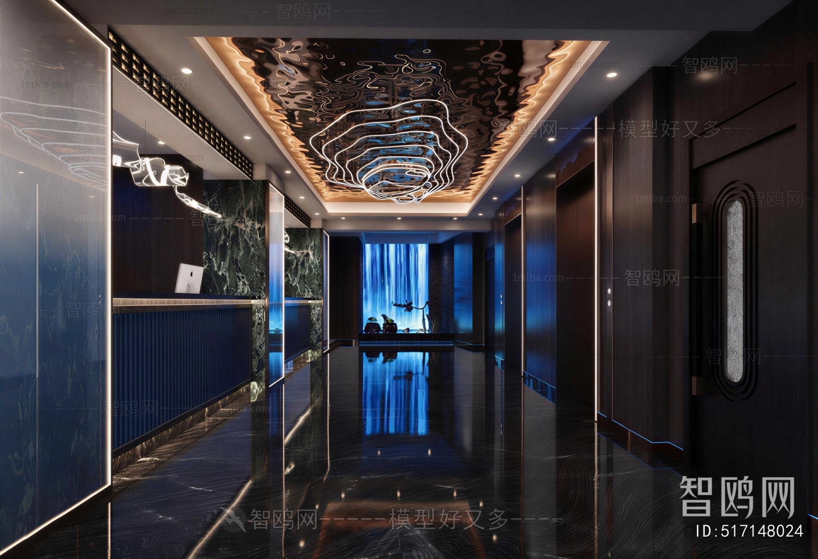 Modern Elevator Hall