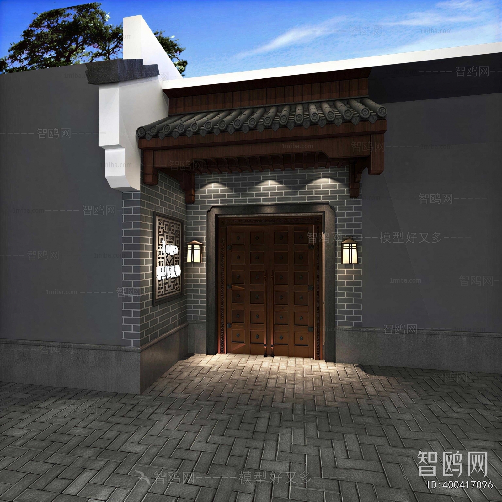 Chinese Style Facade Element