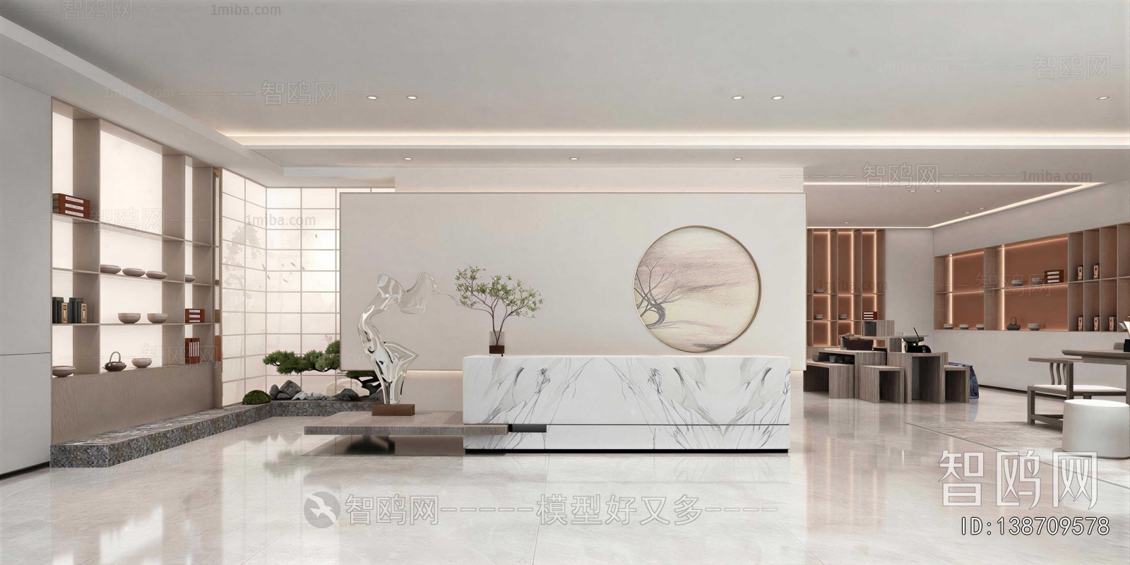 New Chinese Style Club Space