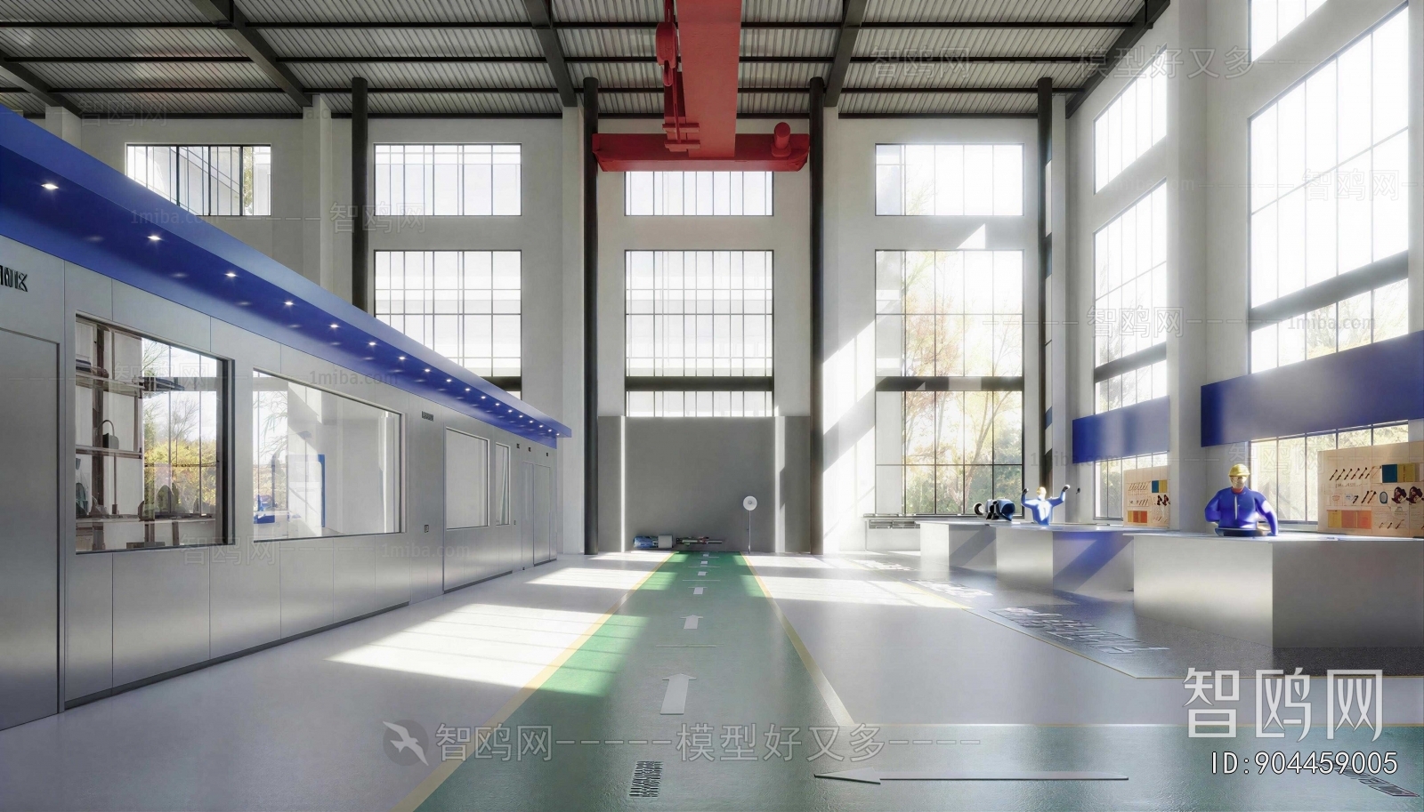Modern Factory Floor/warehouse