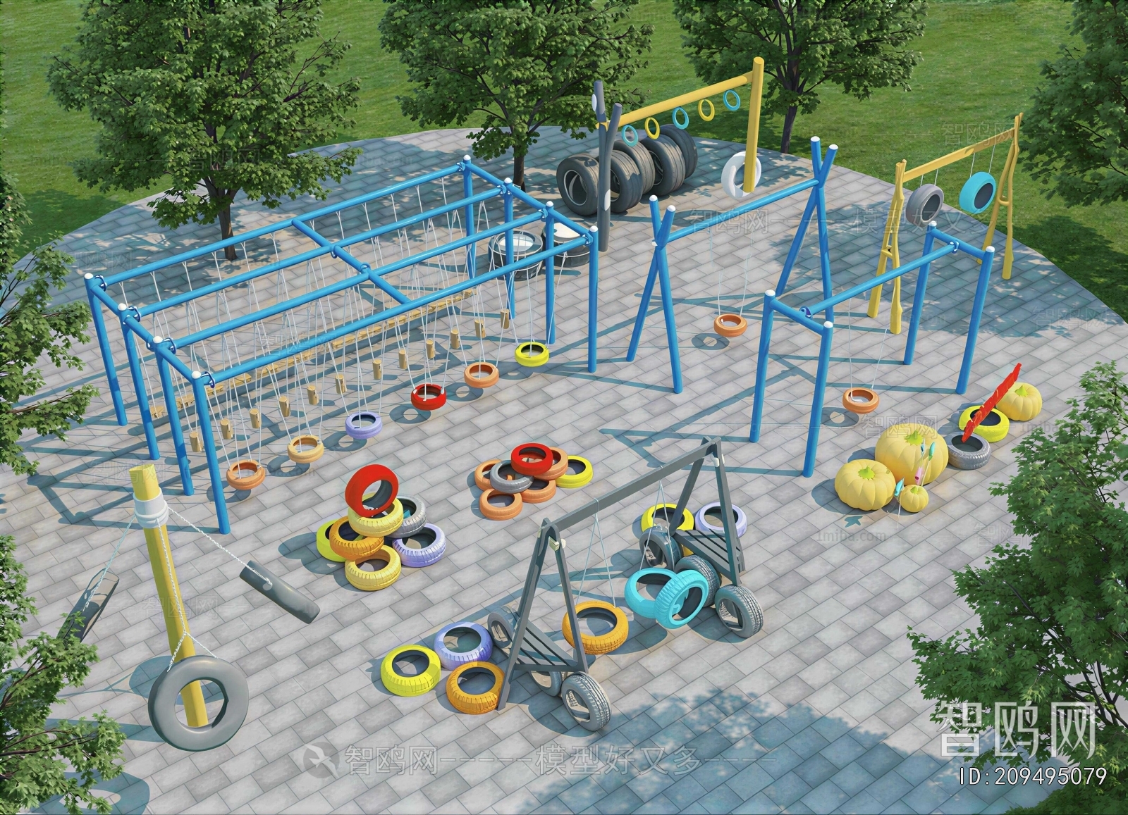 Modern Equipment For Children