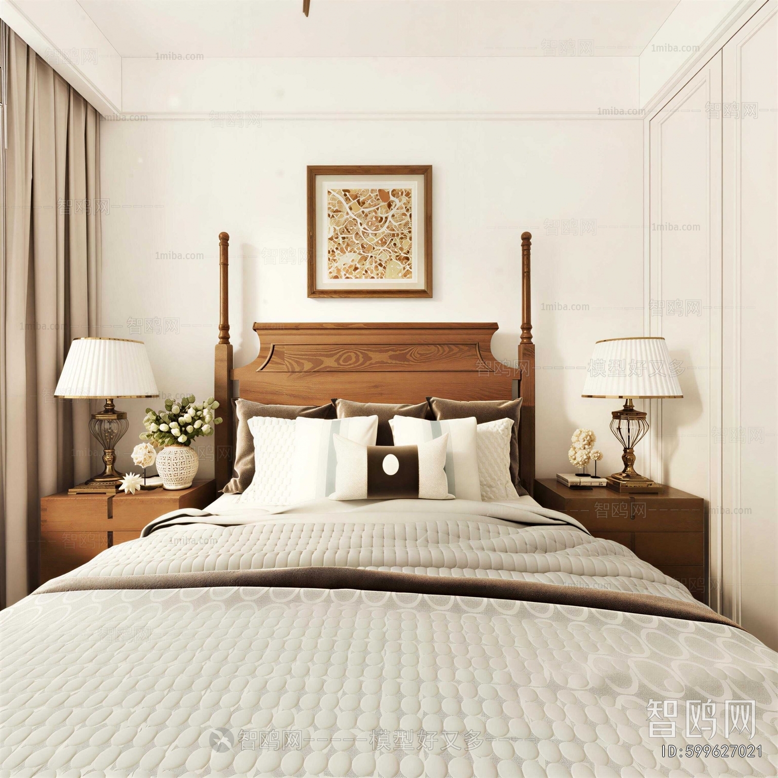 American Style Bedroom