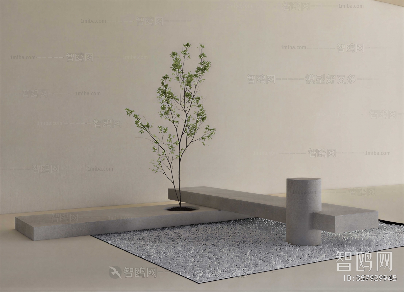 Wabi-sabi Style Plant Landscaping