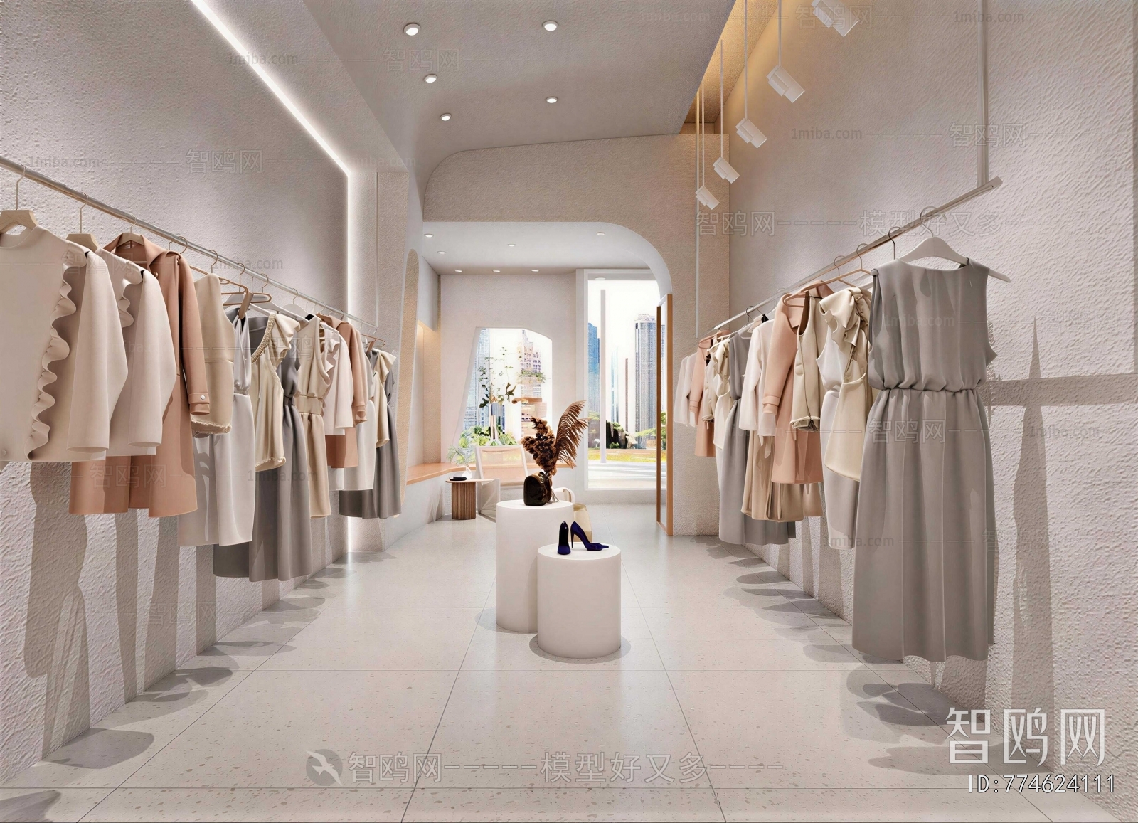 Modern Clothing Store