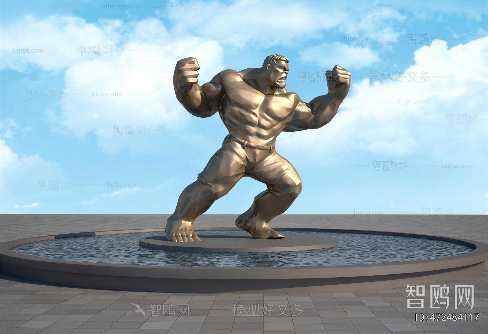 Modern Sculpture Sketch