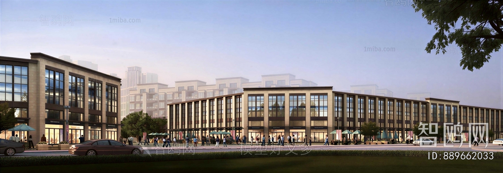 New Classical Style Commercial Street