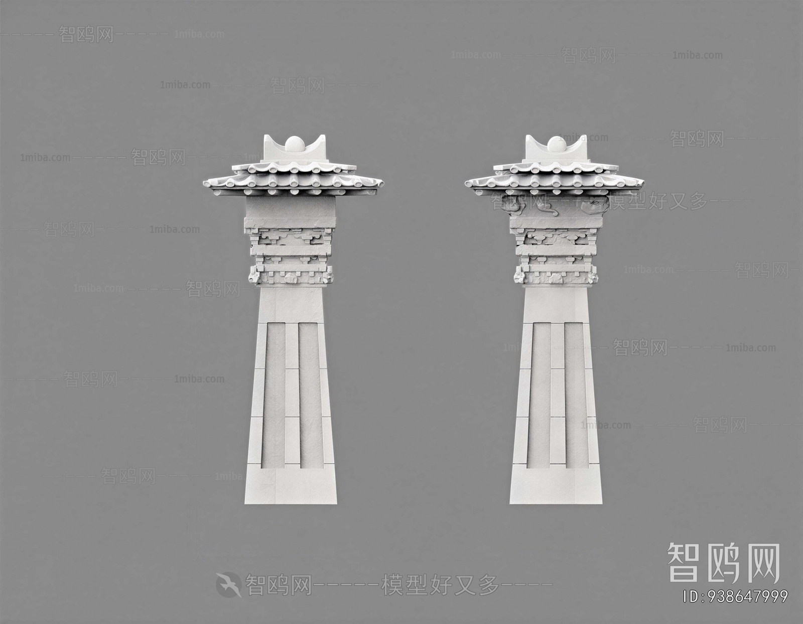 European Style Roman Pillar