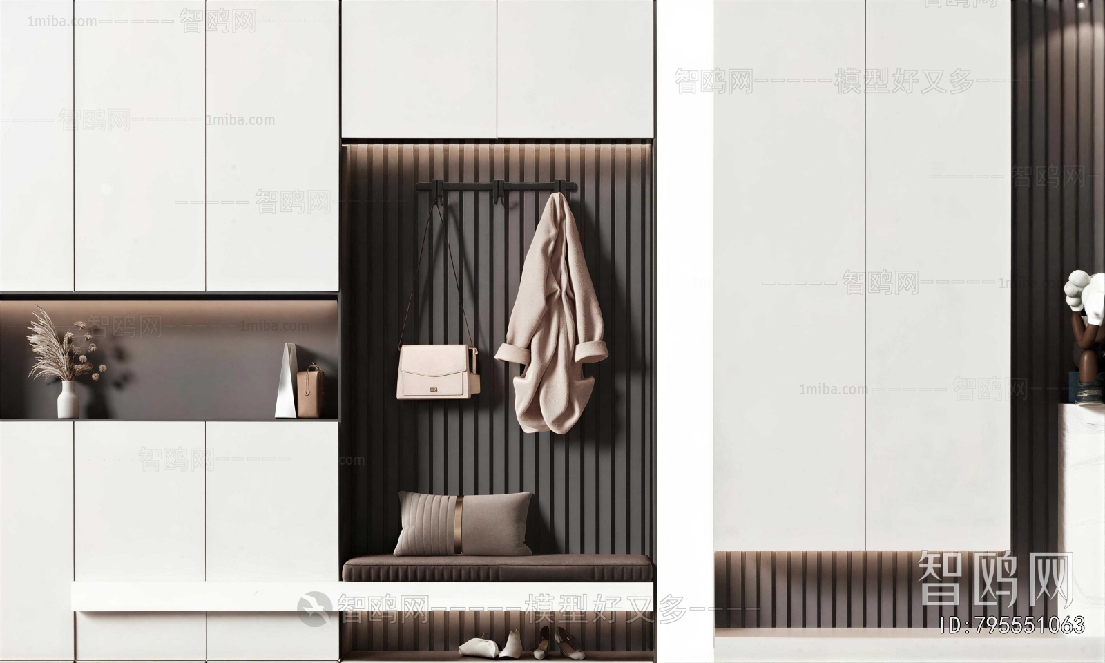 Modern Shoe Cabinet