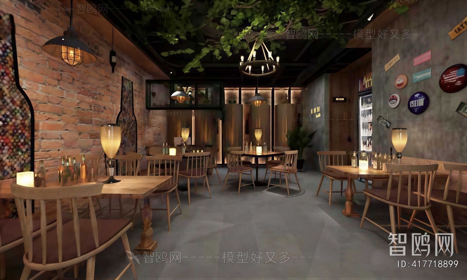Industrial Style Restaurant