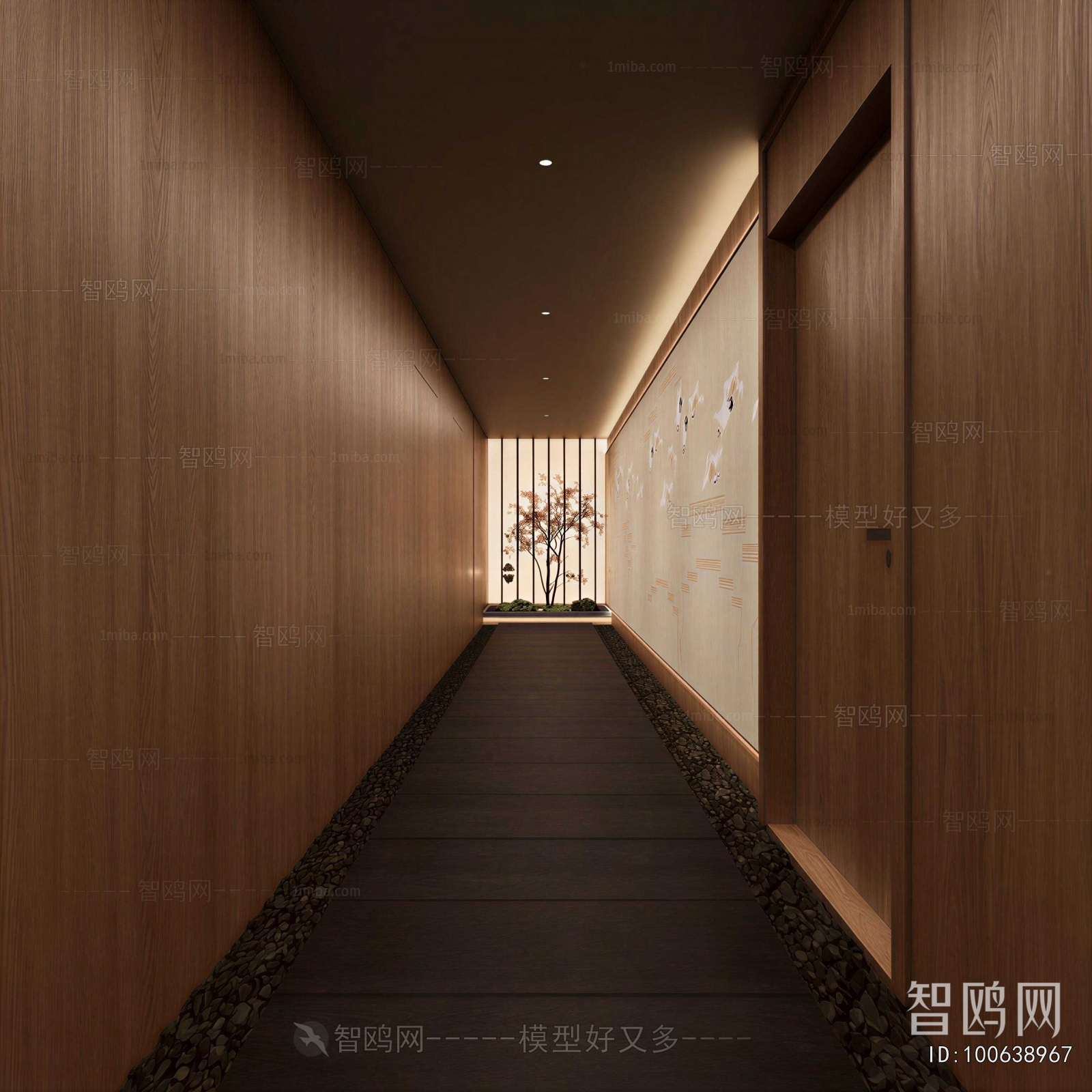 New Chinese Style Corridor