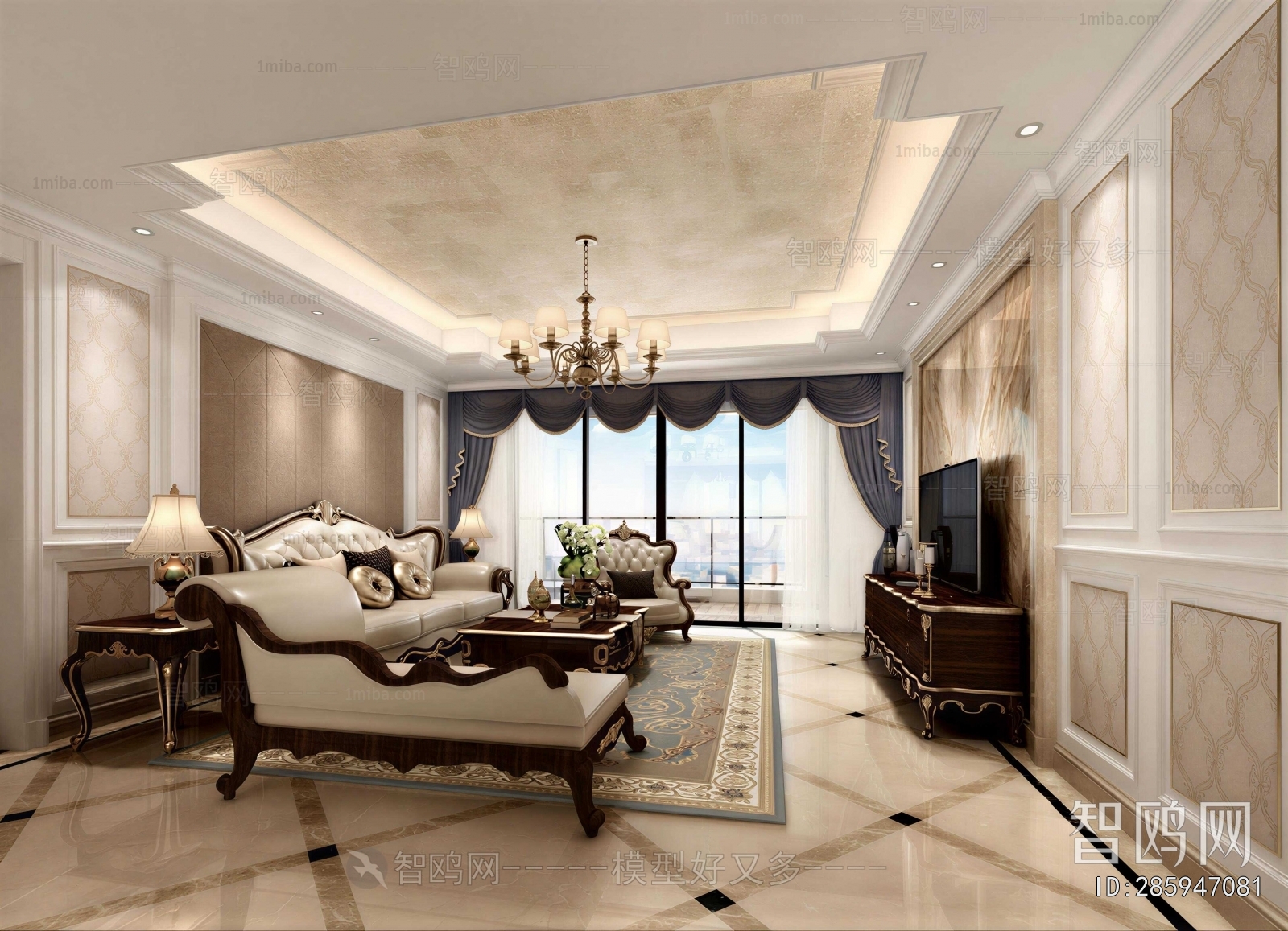 New Classical Style A Living Room