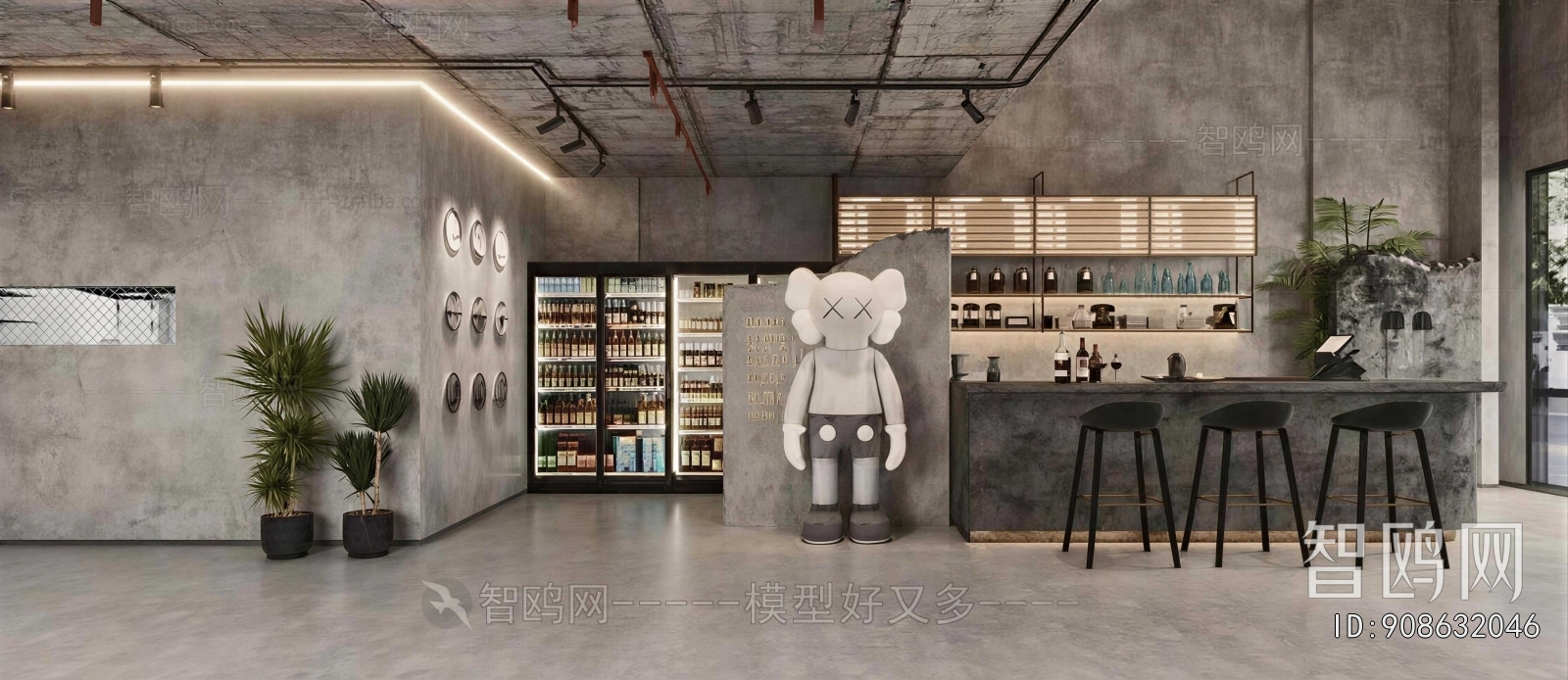 Industrial Style Cafe