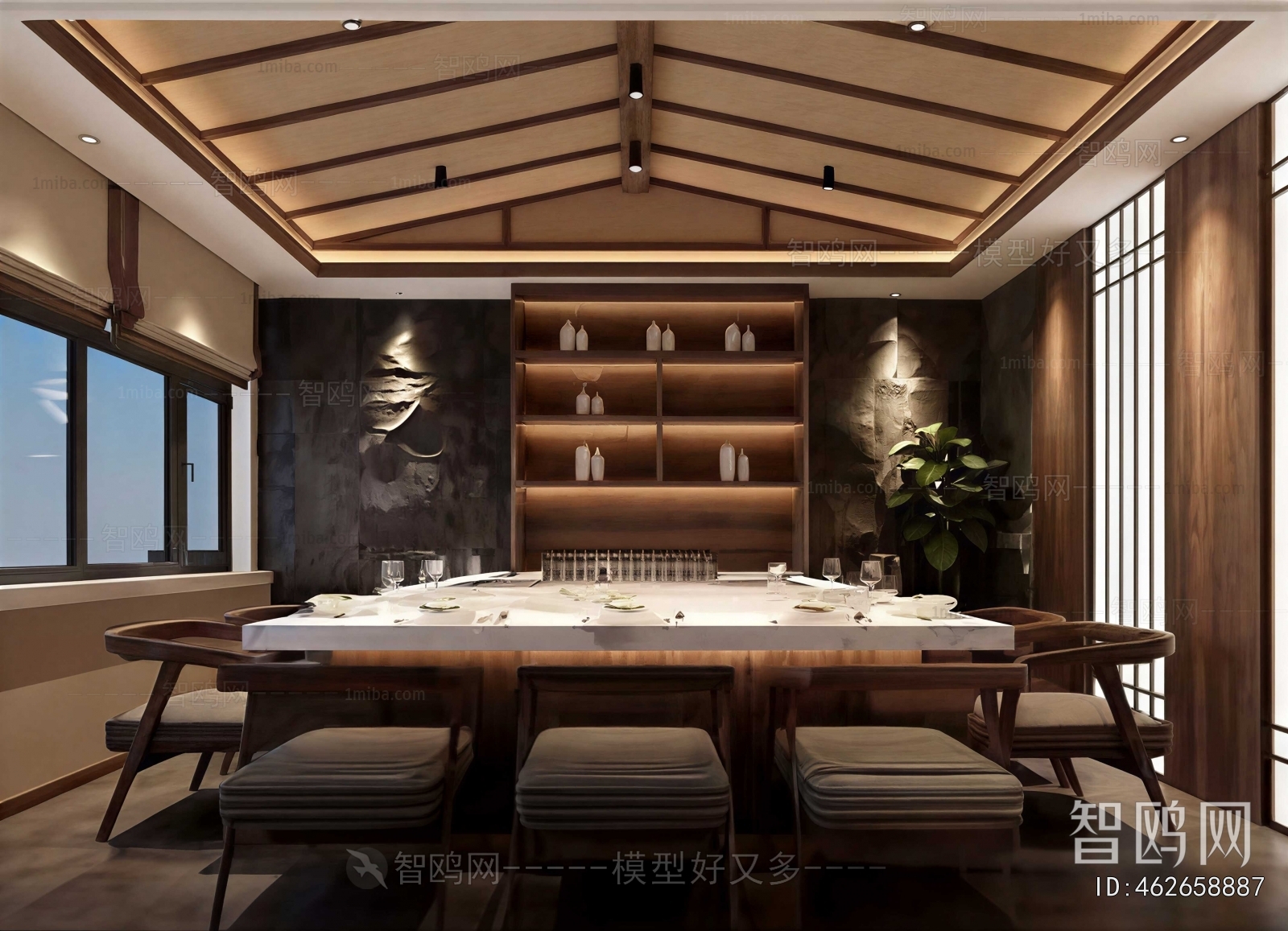 New Chinese Style Restaurant Box
