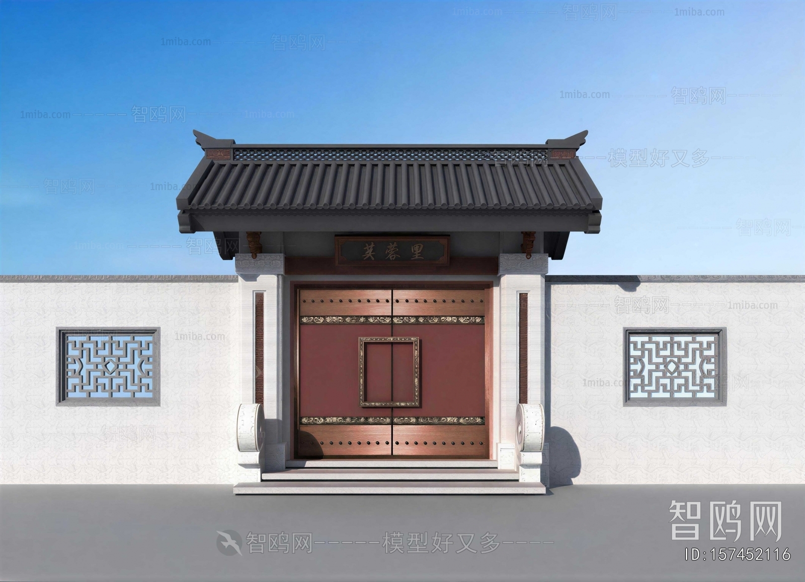 Chinese Style Facade Element