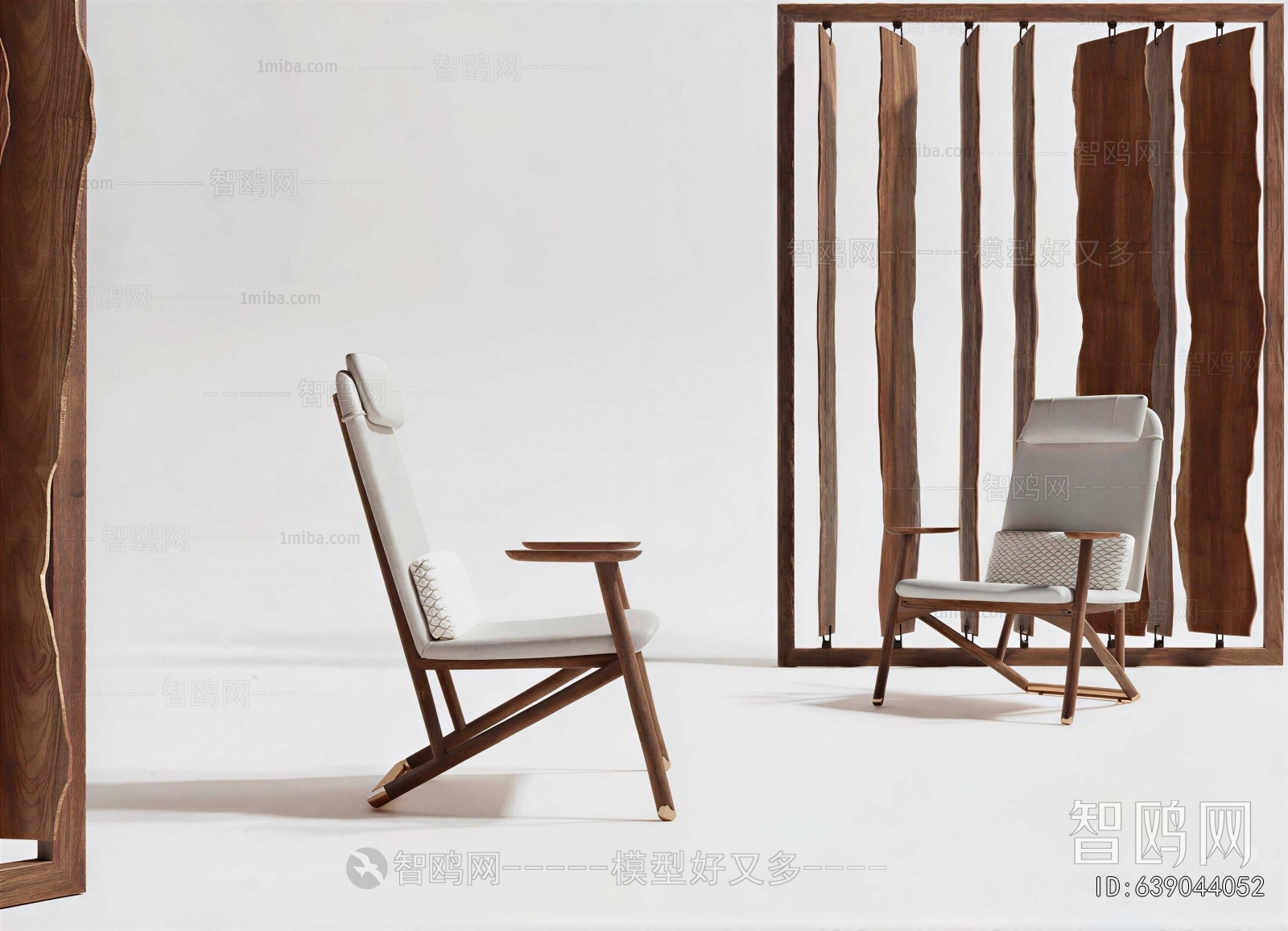 New Chinese Style Lounge Chair
