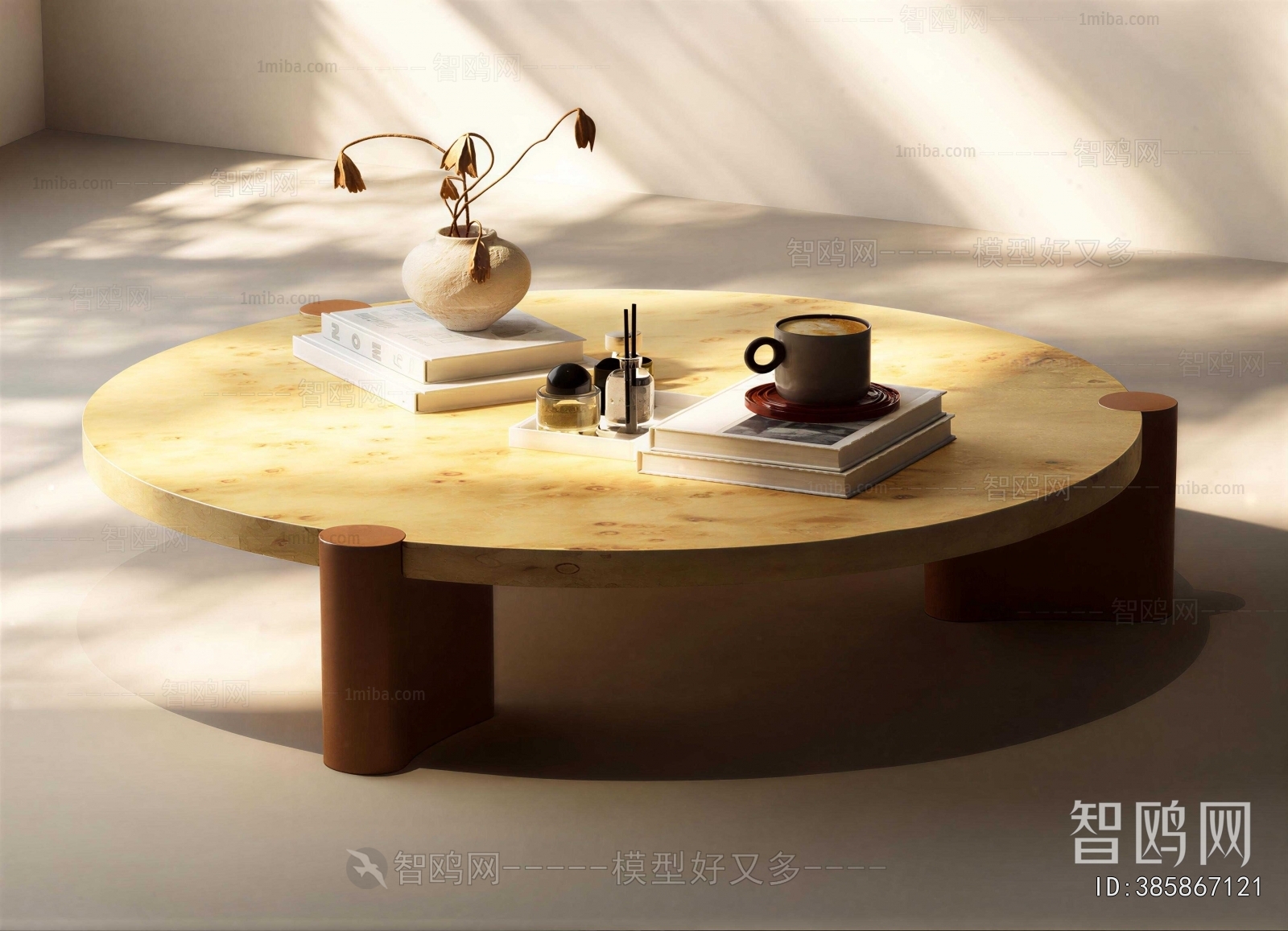 Wabi-sabi Style Coffee Table