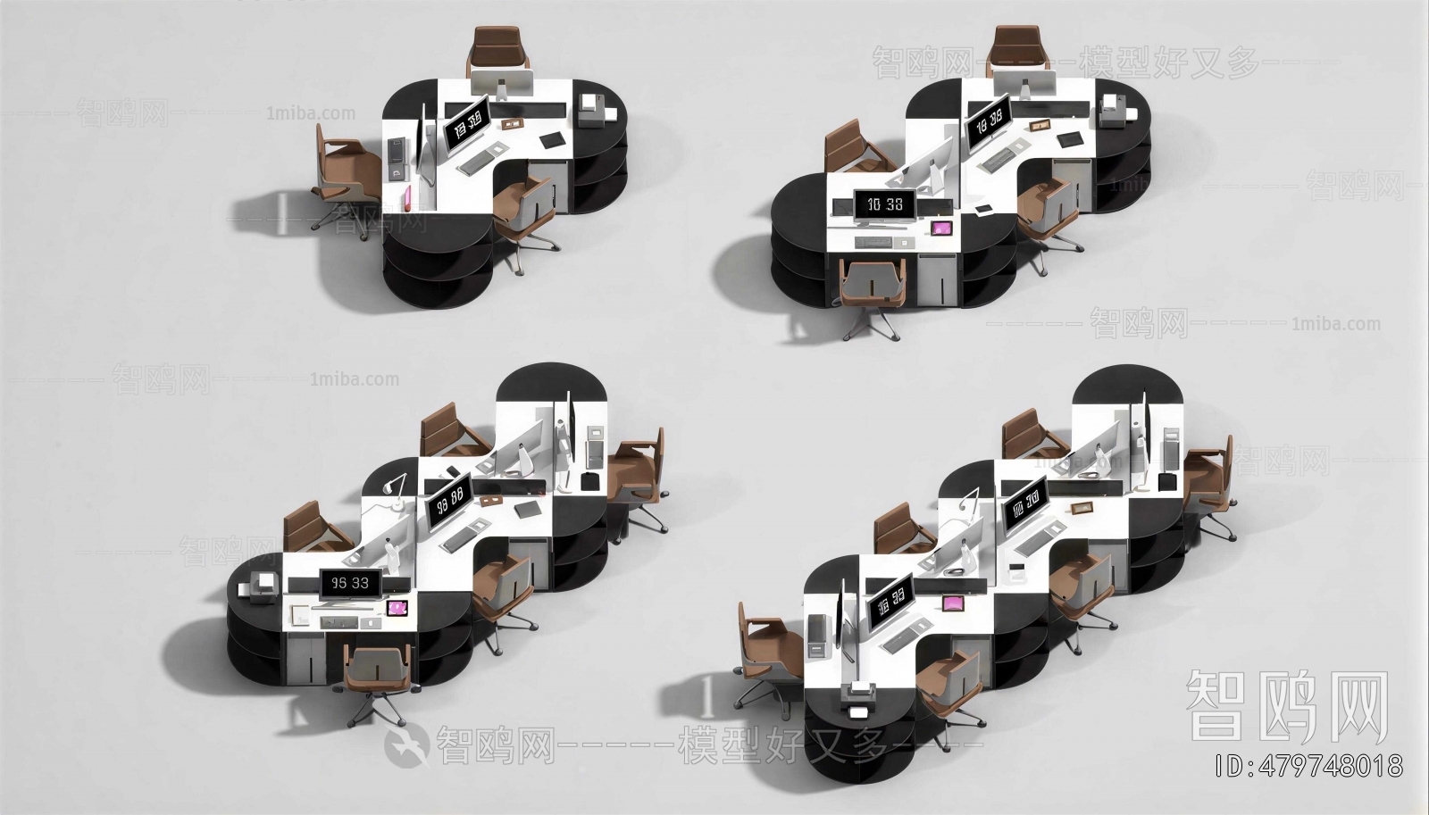 Modern Office Desk And Chair