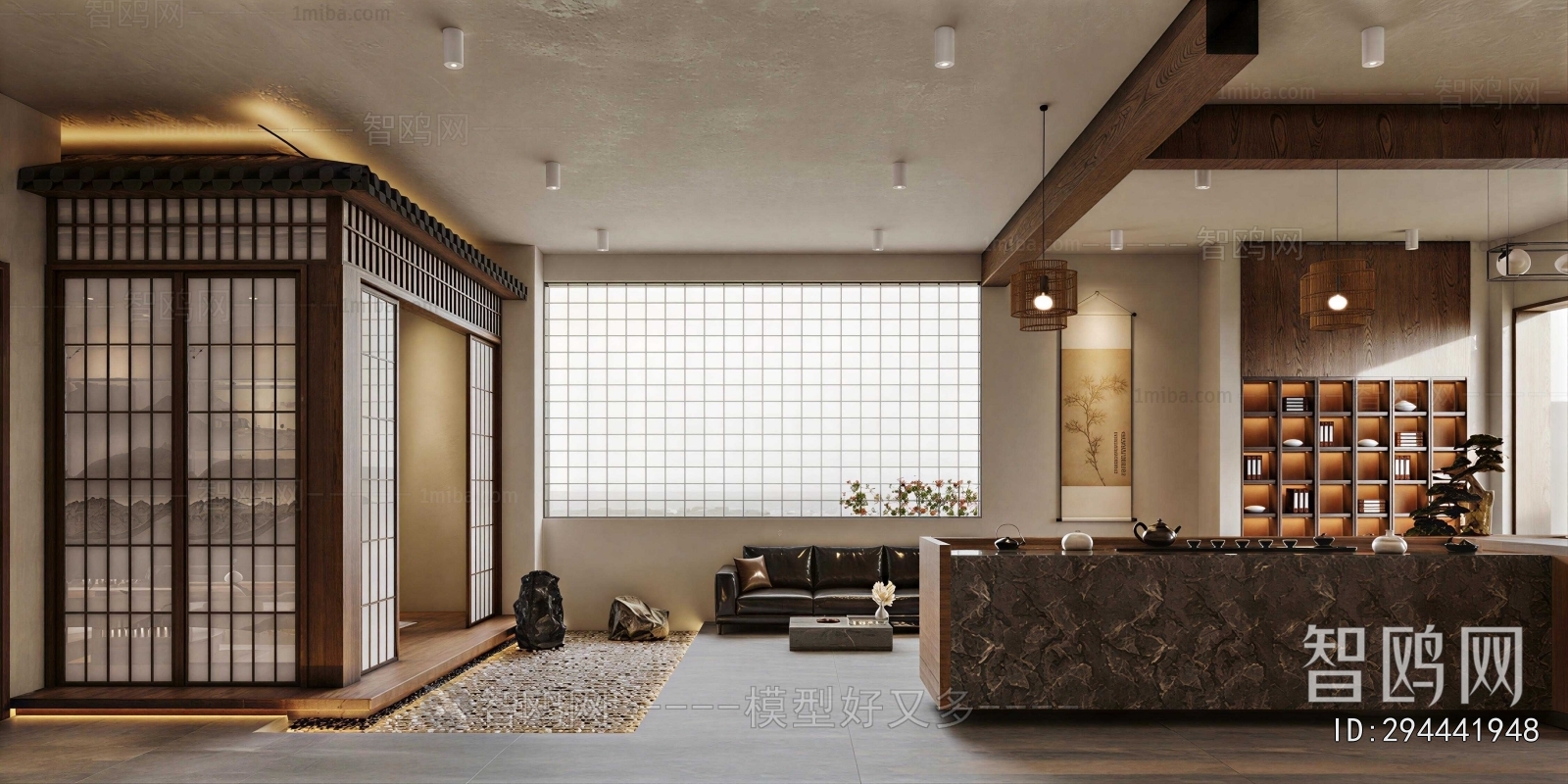 New Chinese Style Tea Shop