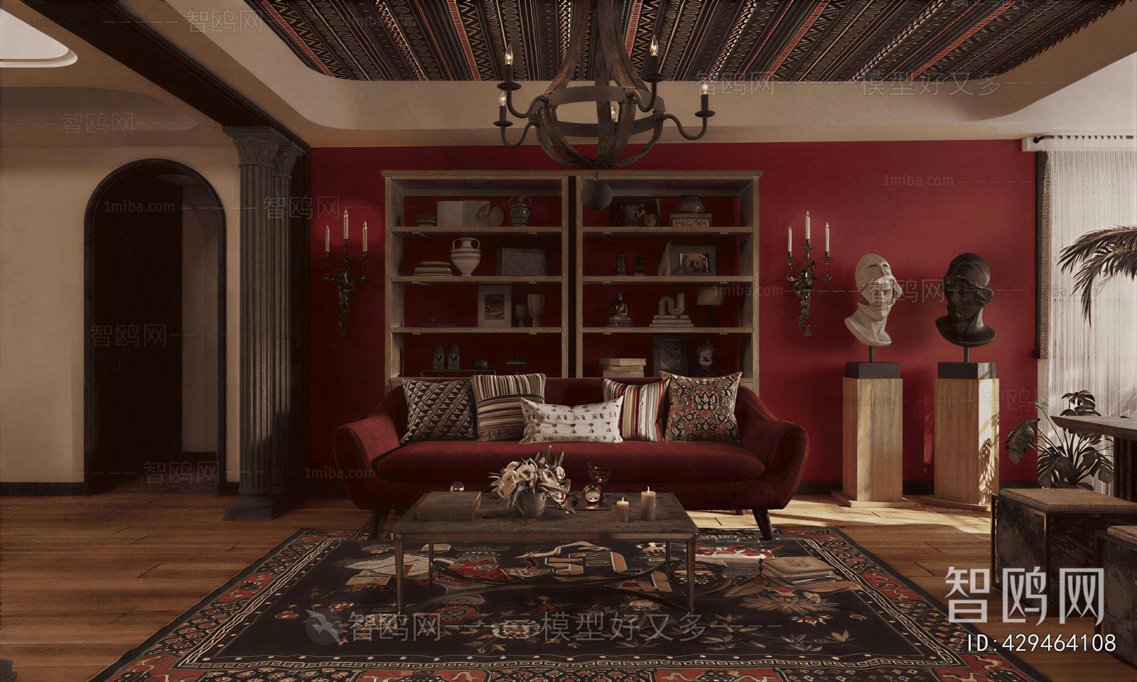 American Style A Living Room