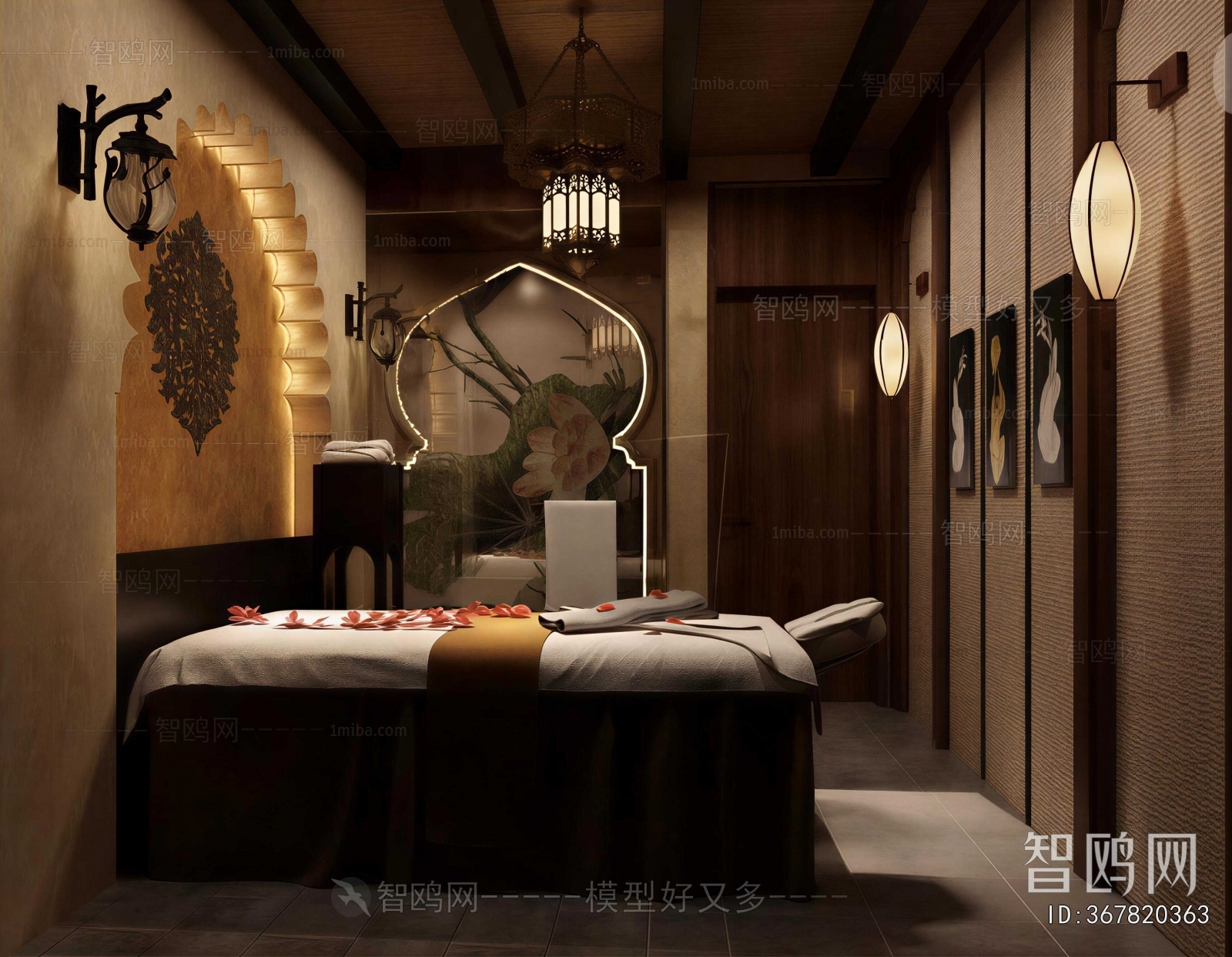 Southeast Asian Style SPA Foot Bath