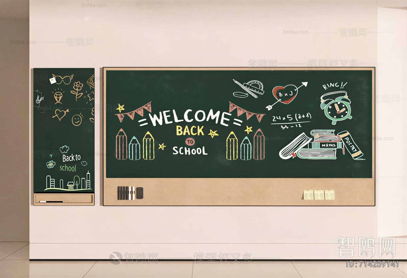 Modern Blackboard/whiteboard